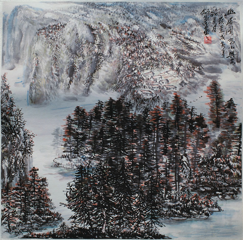 霜落醉逢春